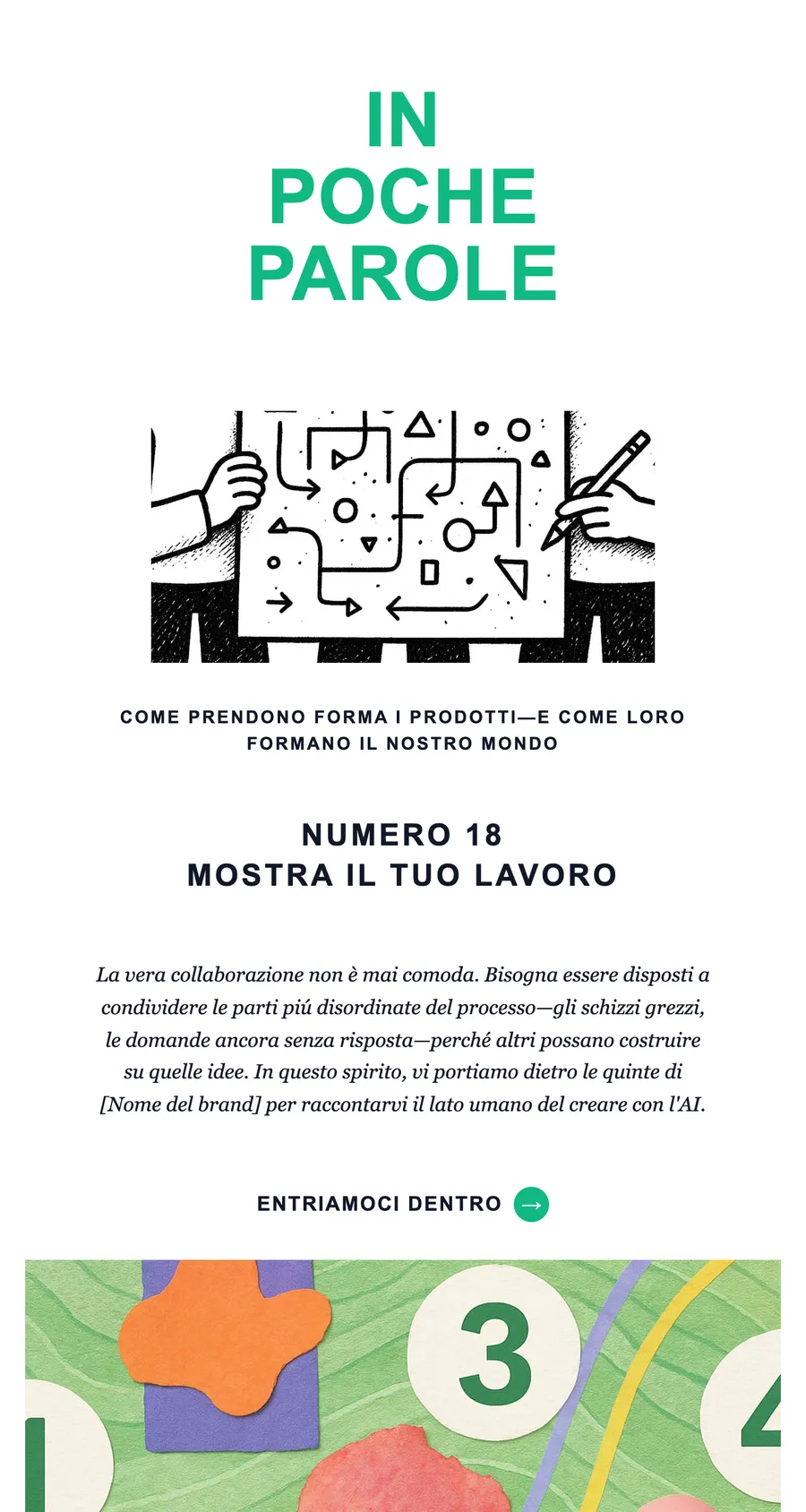 Email creata dall’AI Editor: newsletter di prodotto