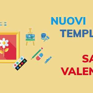 Nuovi template per San Valentino!