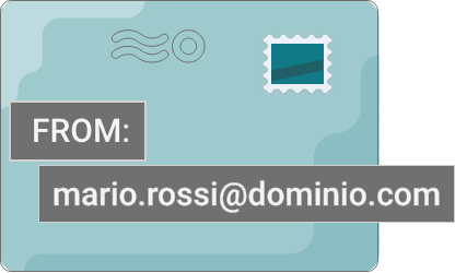 Personalizza mittente e firma