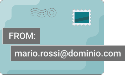 Personalizza mittente e firma