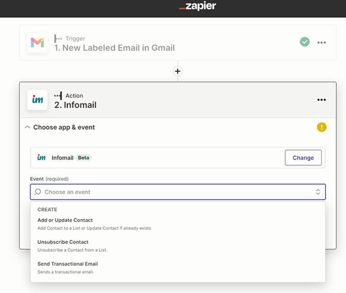 action-infomail-zapier